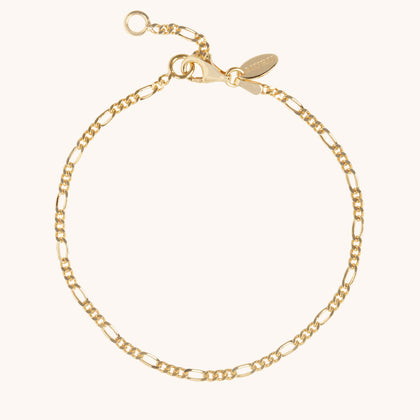 Figaro Bracelet Gold